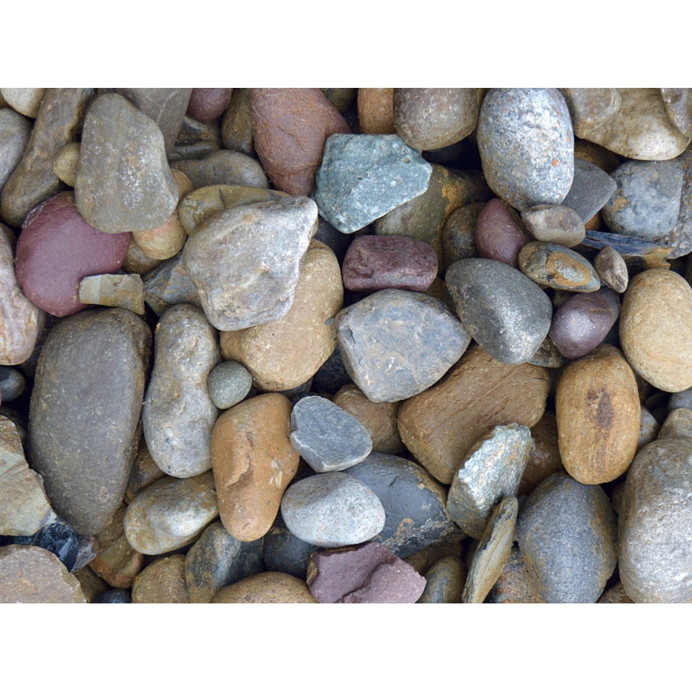 1″-2″ Washed Stone (also called Michigan River Rock)